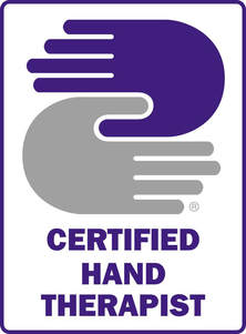 I've heard of a hand therapist, but what's an AHT or CHT?